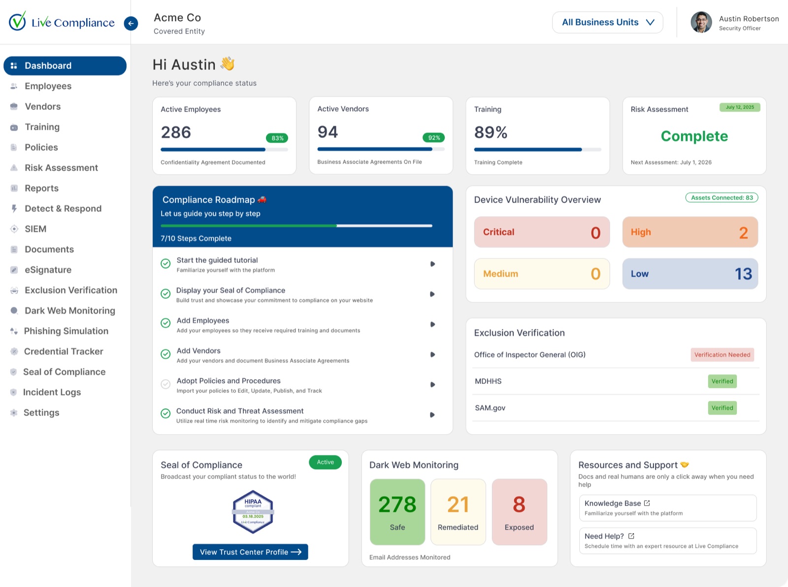 LiveCompliance